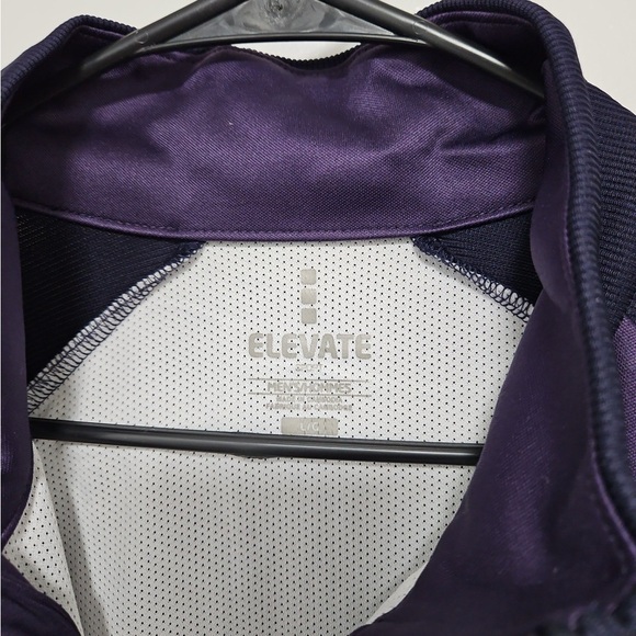 Elevate Men's Purple Windbreaker Jacket - Picture 3 of 7